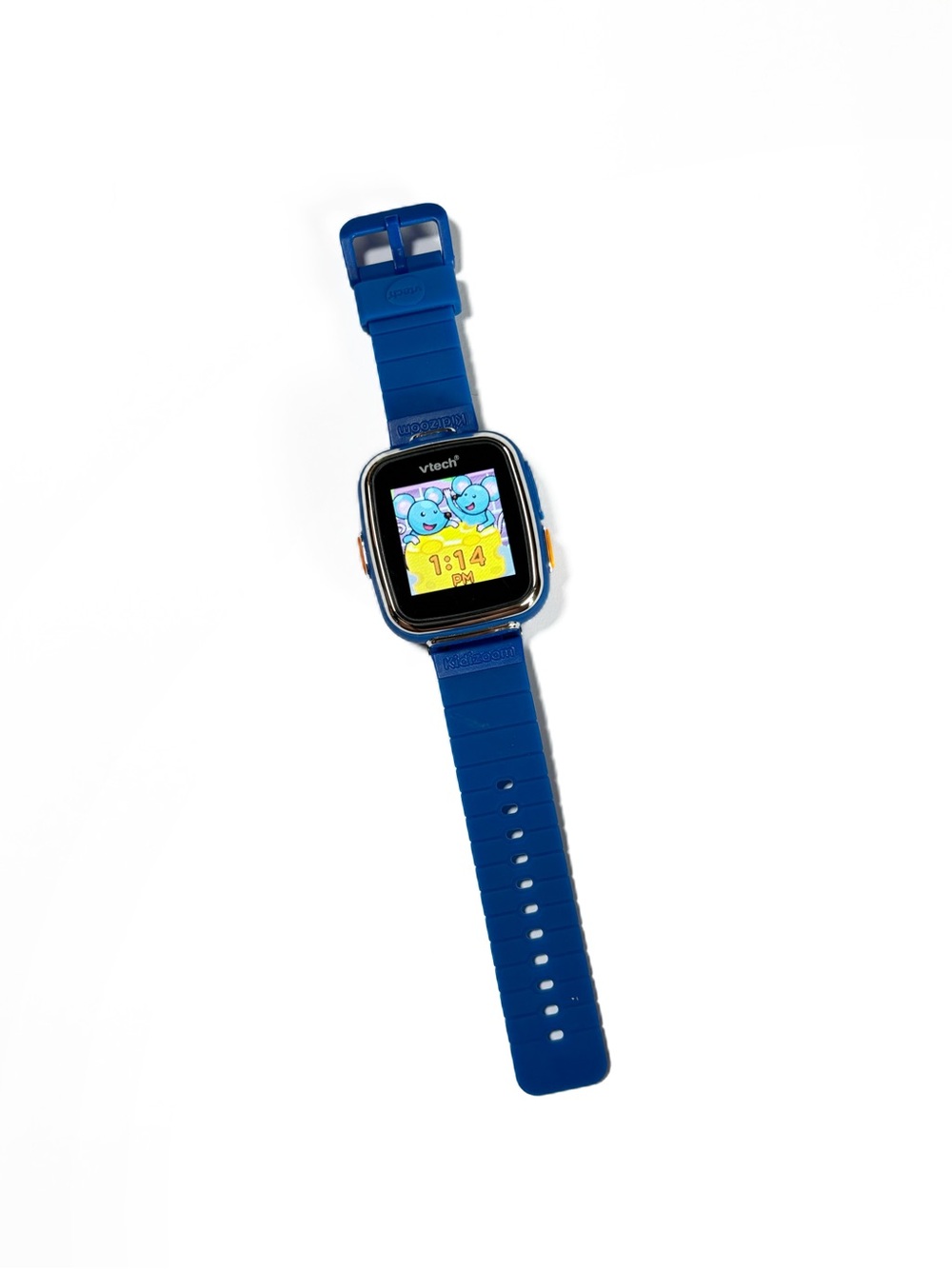 VTech KidiZoom Watch Camera Timer Learning Puzzles Games Blue Tested Works